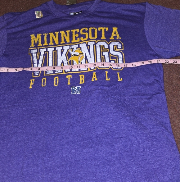 Minnesota Vikings NFL Team Apparel T-Shirt Men's Size Large New, Tags Riped - Picture 5 of 6
